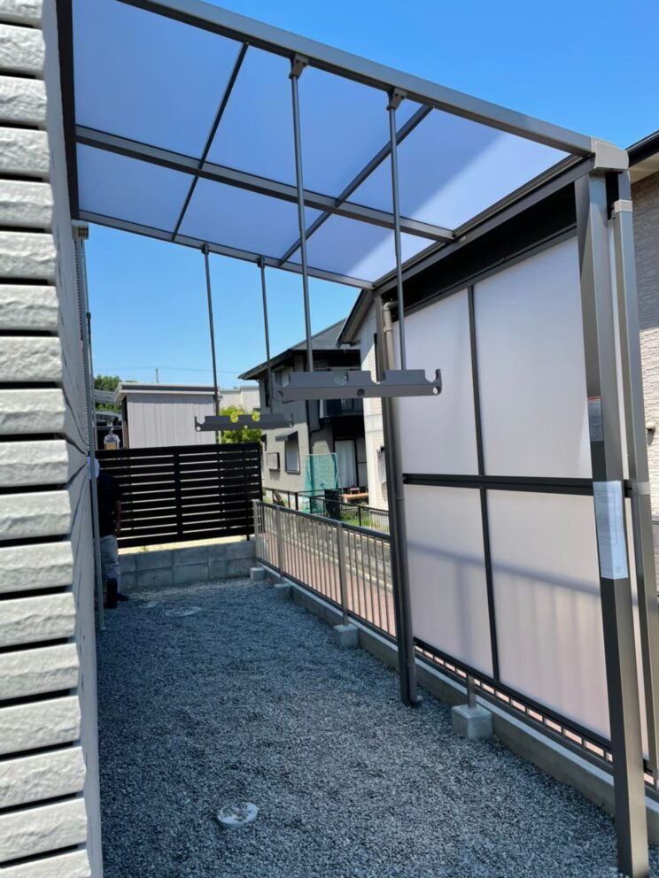 鈴鹿市　テラス屋根工事 [After] - 2