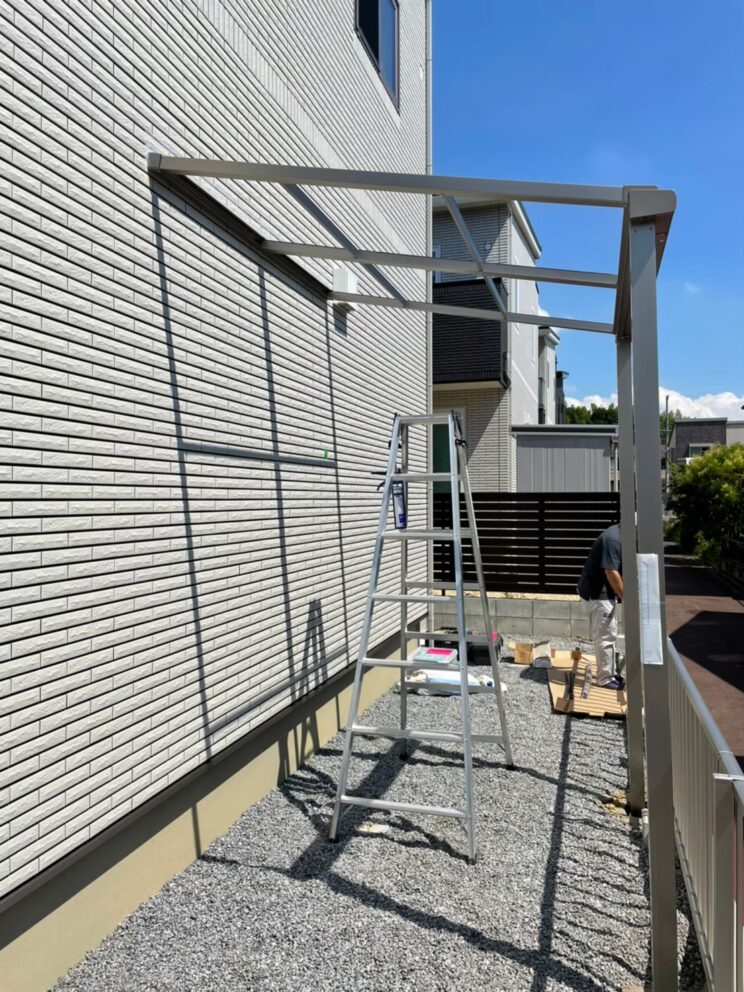 鈴鹿市　テラス屋根工事 [Before] - 3