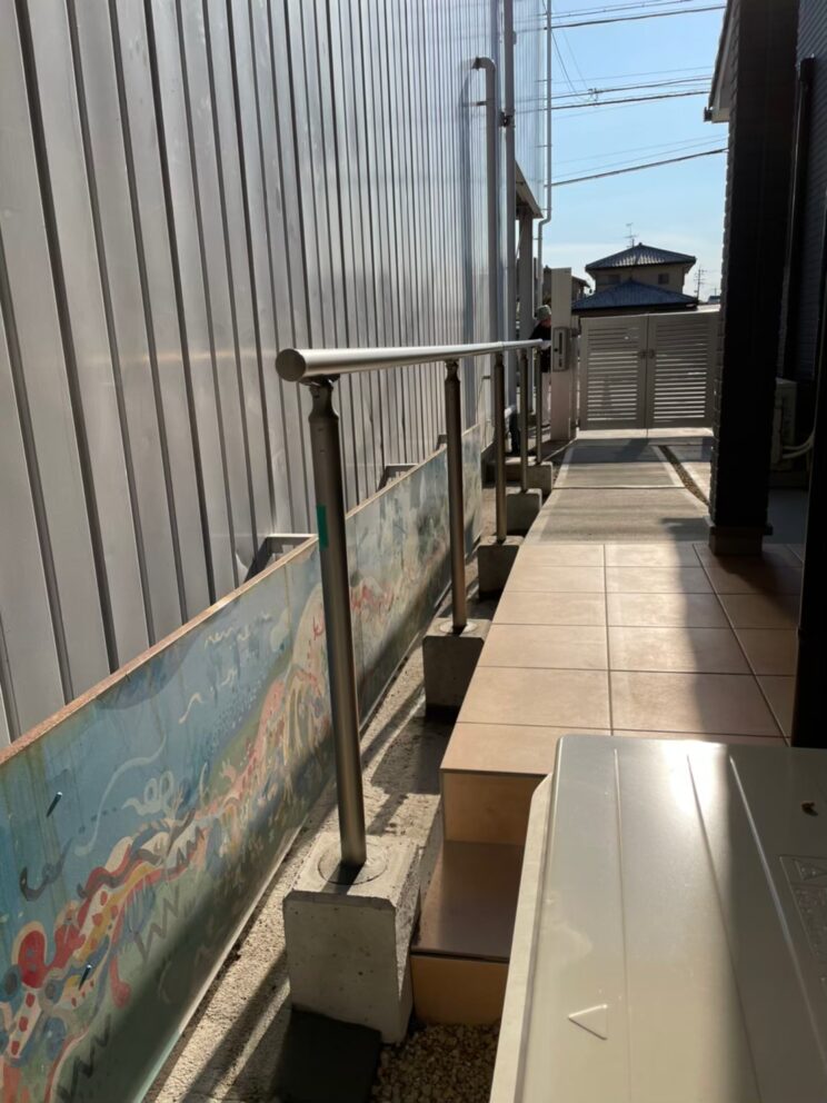 愛知県　手すり工事 [After] - 2