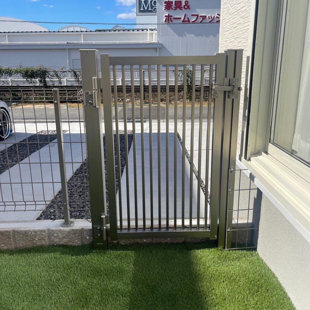 津市　人工芝、ウッドデッキ等アルミ工事 [After] - 5