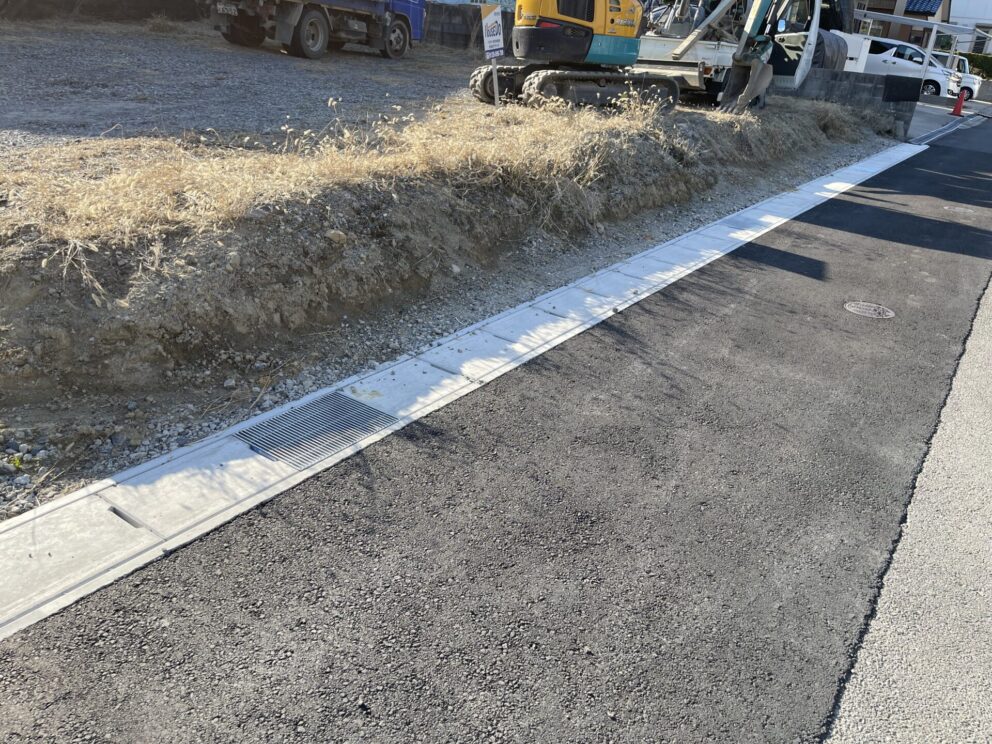 四日市市　一次外構・造成工事 [Before] - 1