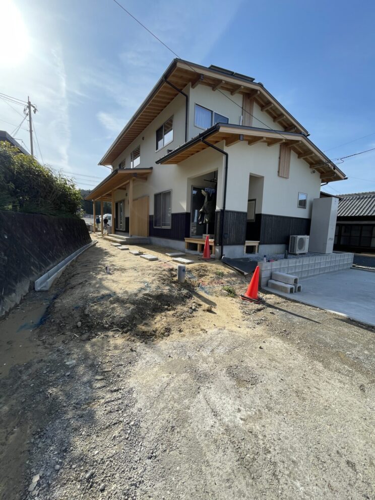 関町　新築外構工事　和風 [Before] - 1