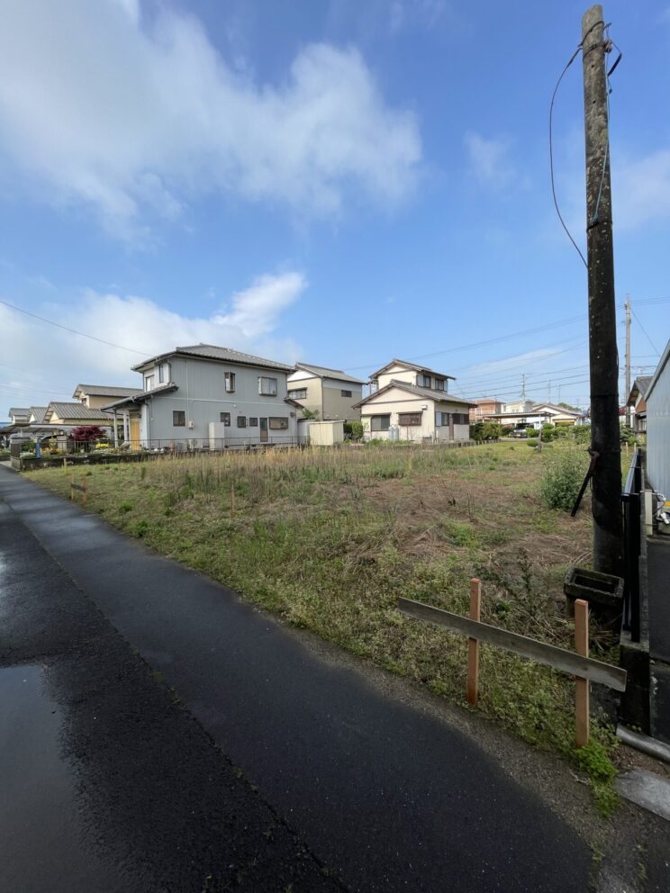 鈴鹿市　一次外構・造成工事 [Before] - 1