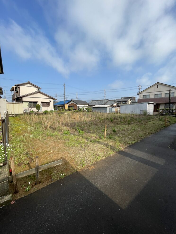 鈴鹿市　一次外構・造成工事 [Before] - 2