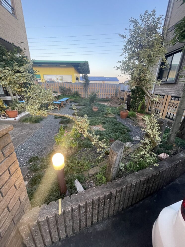 駐車場拡張工事 [Before] - 2