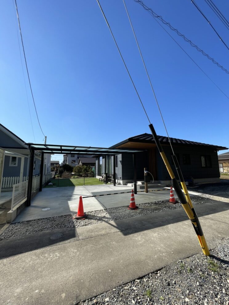 鈴鹿市　新築外構工事 [Before] - 2