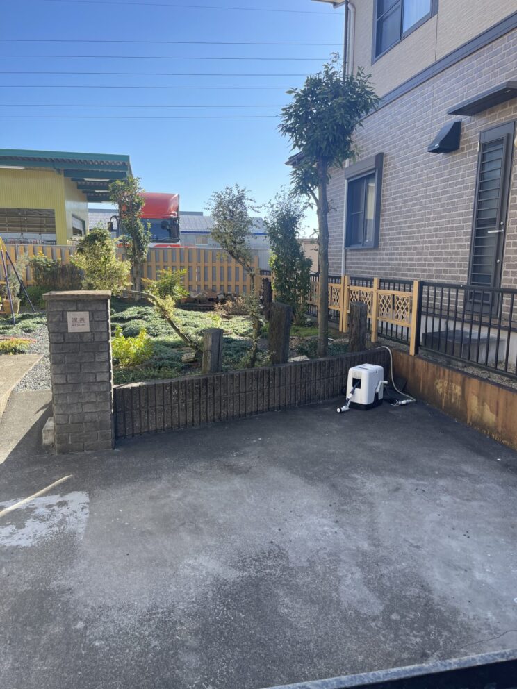 駐車場拡張工事 [Before] - 1