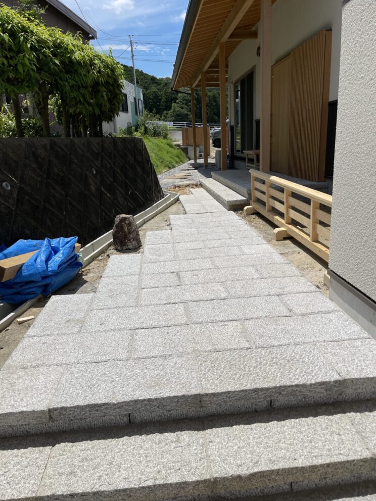 関町　新築外構工事　和風 [Before] - 4