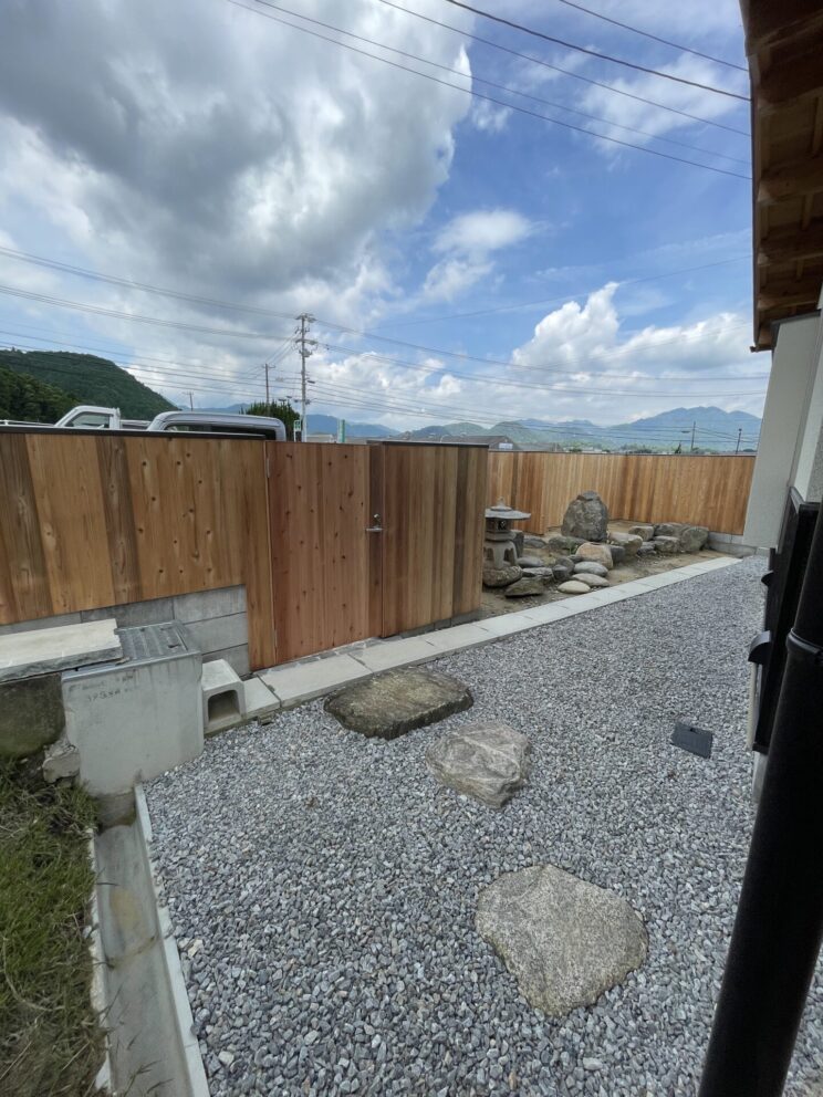 関町　新築外構工事　和風 [Before] - 3