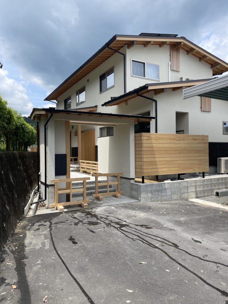 関町　新築外構工事　和風 [Before] - 2