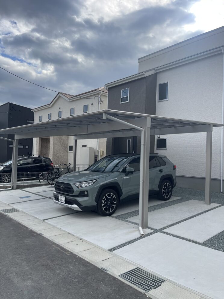 亀山市　駐車場カーポート工事 [After] - 3