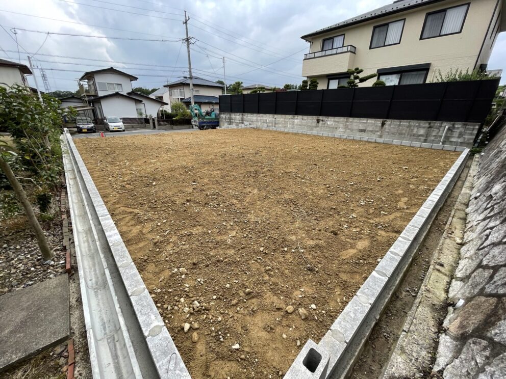 東員町　一次外構・造成工事 [After] - 2