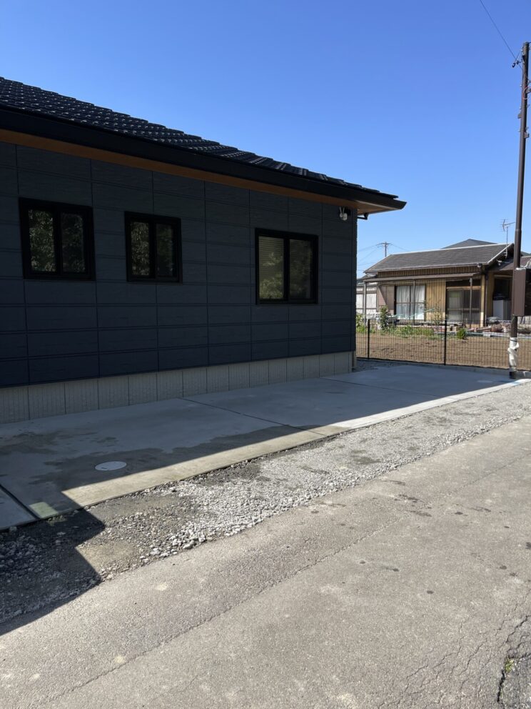 鈴鹿市　新築外構工事 [Before] - 4