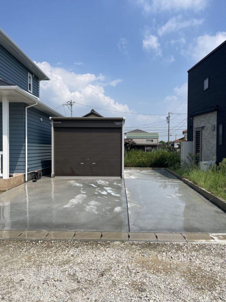 愛知県　新築外構工事 [Before] - 2