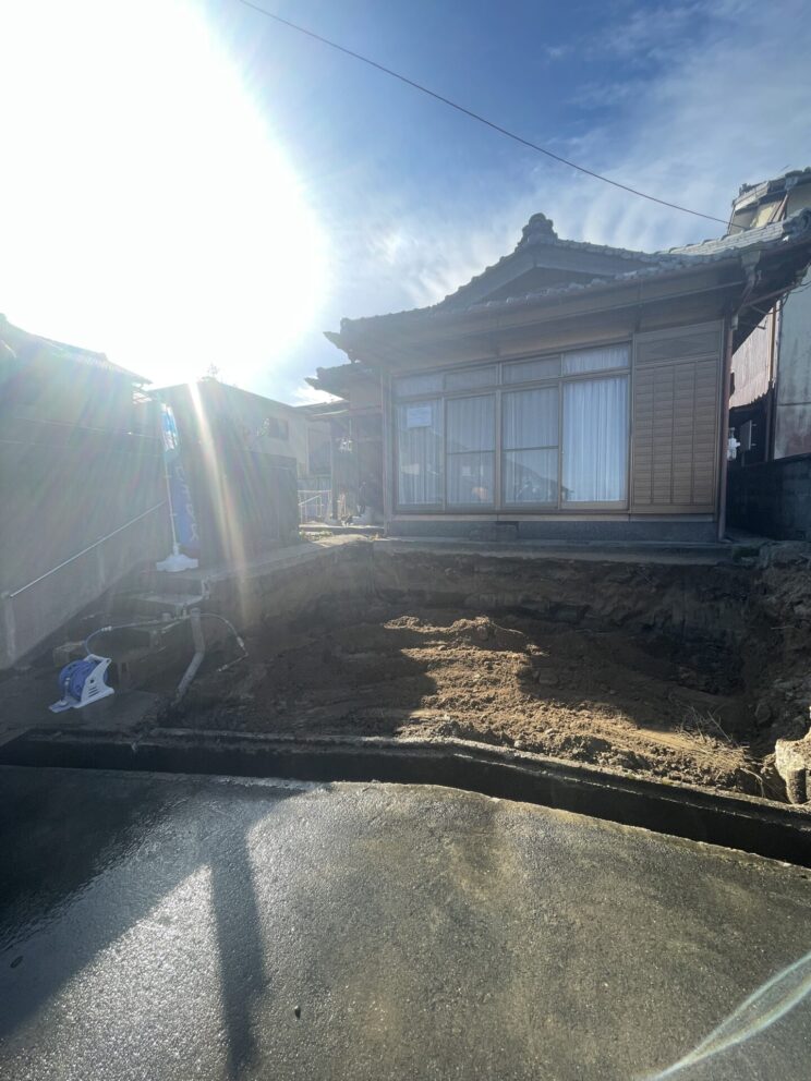 松坂市　駐車場拡張工事 [Before] - 3