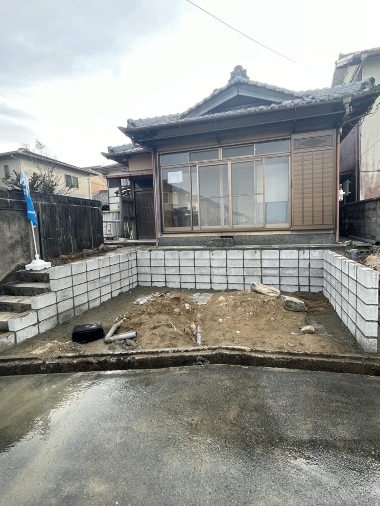 松坂市　駐車場拡張工事 [Before] - 1